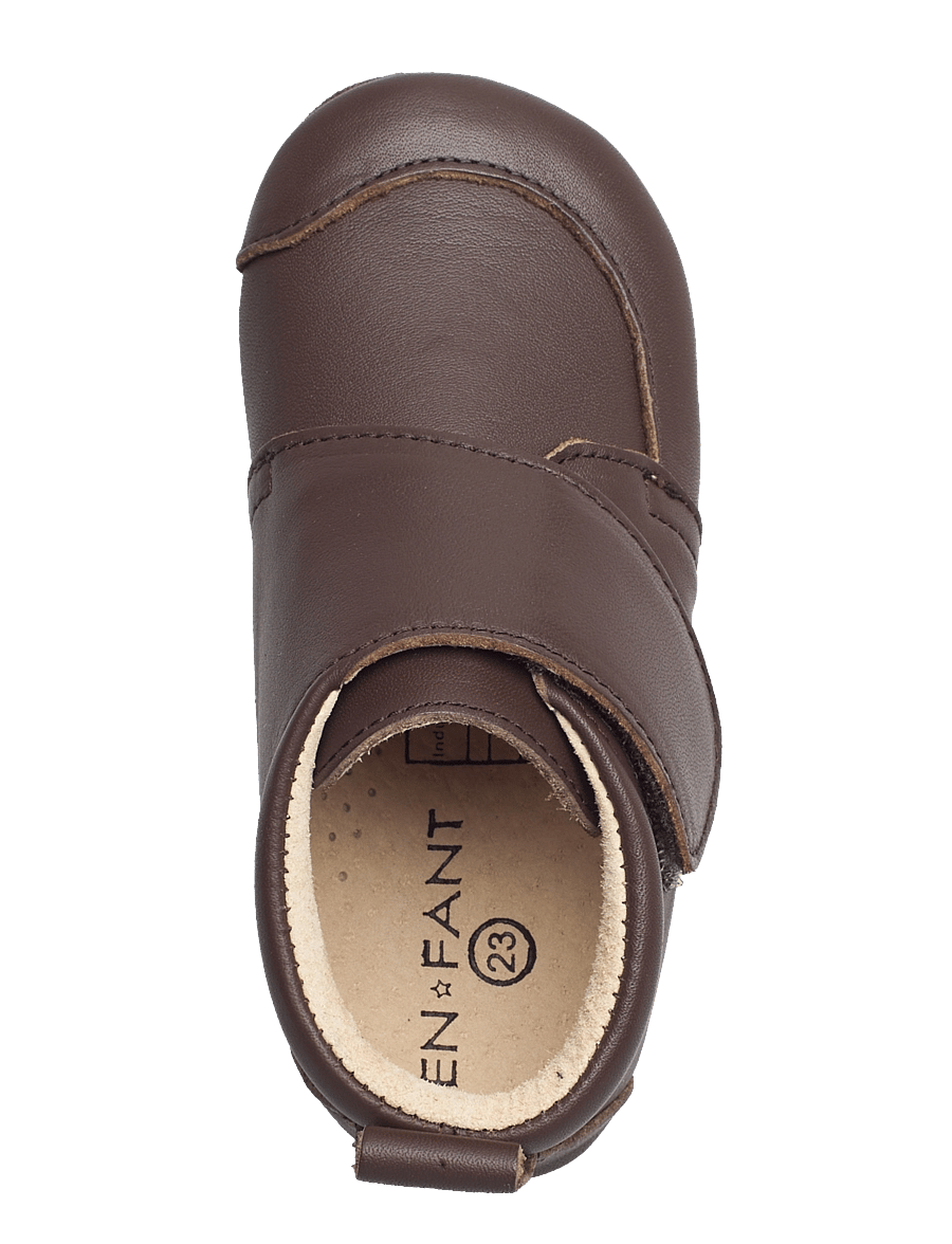 En Fant - Baby Leather slippers - hausschuhe - 105 brown - 3