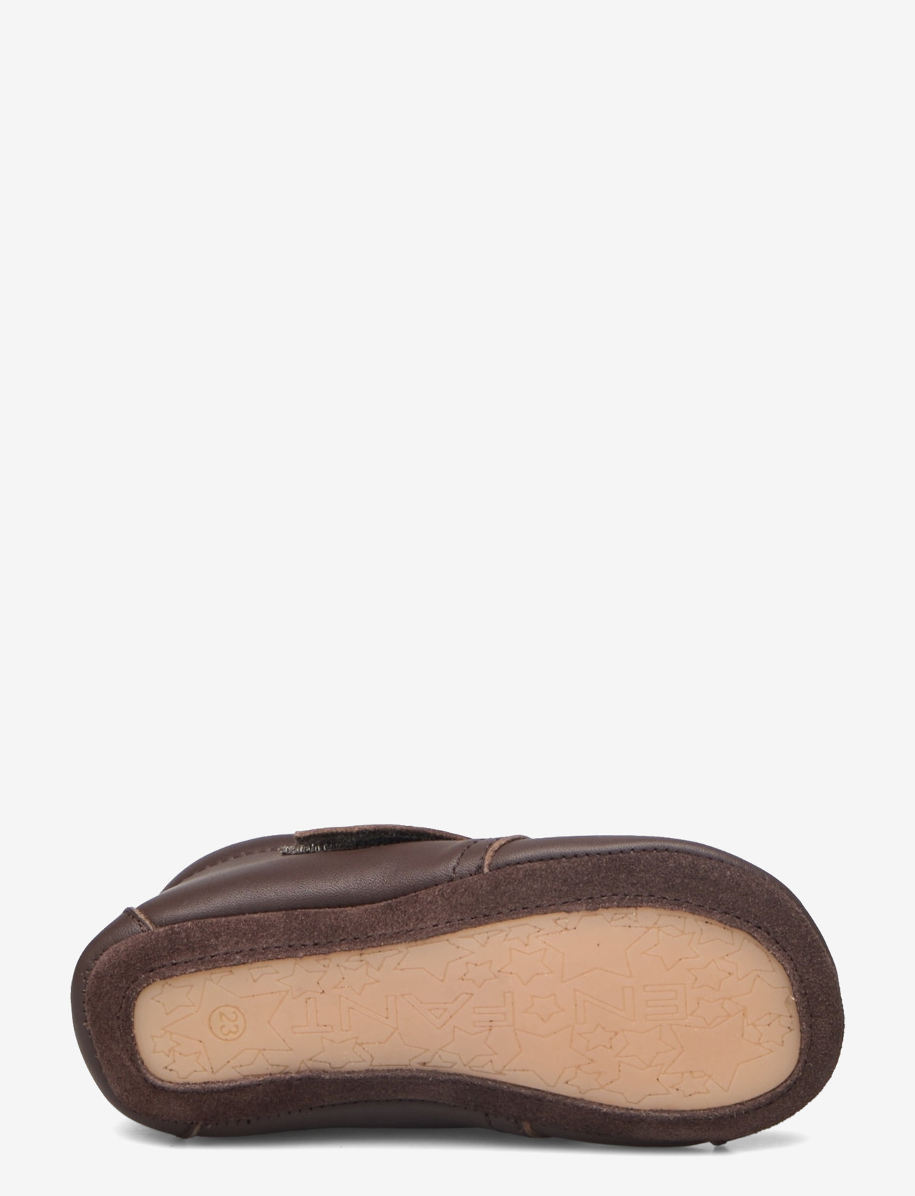 En Fant - Baby Leather slippers - inneskor - 105 brown - 4