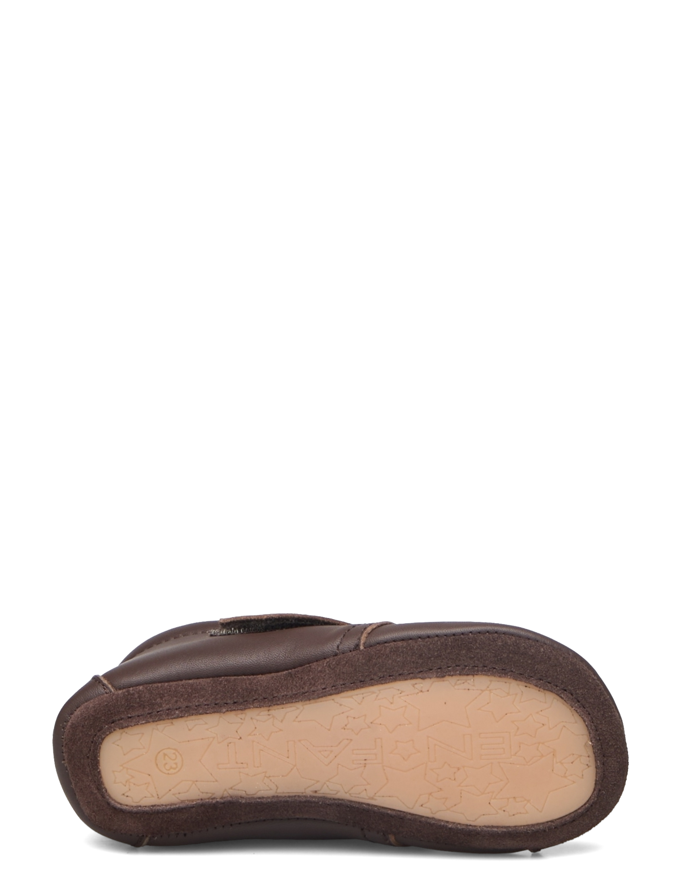 En Fant - Baby Leather slippers - hjemmesko - 105 brown - 4