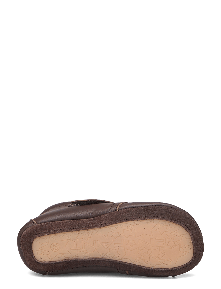En Fant - Baby Leather slippers - hausschuhe - 105 brown - 4