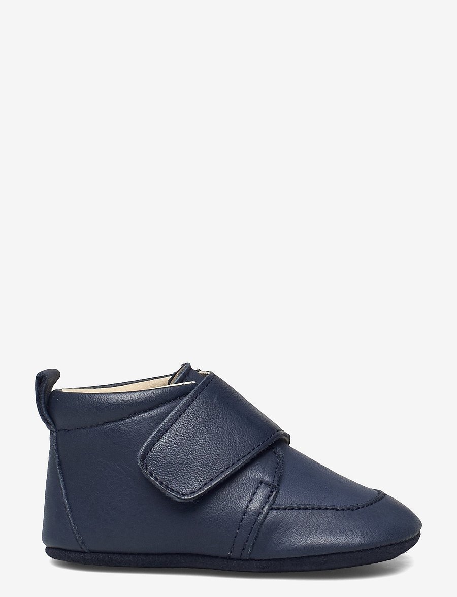 En Fant - Baby Leather slippers - hausschuhe - blue night - 1