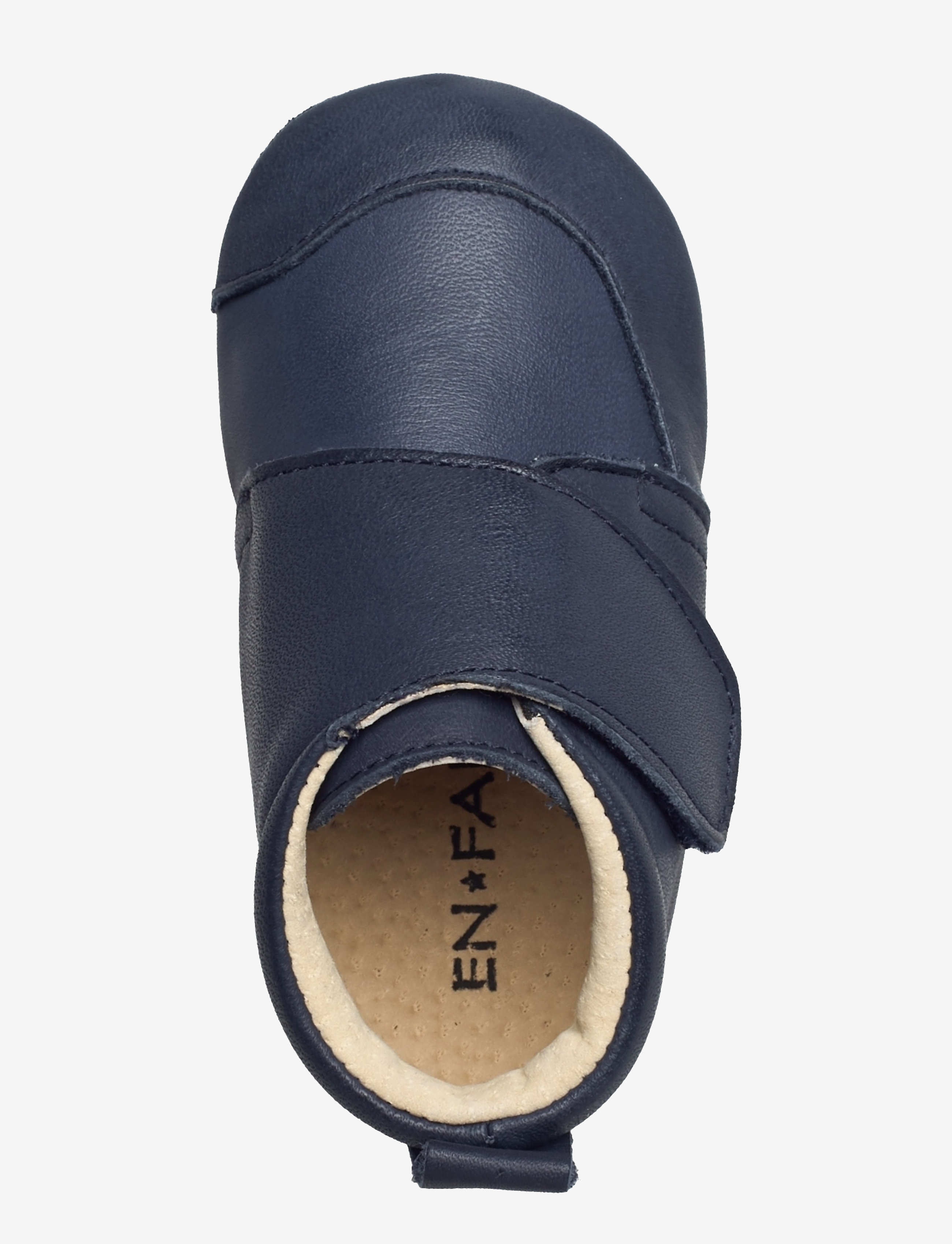 En Fant - Baby Leather slippers - hjemmesko - blue night - 3