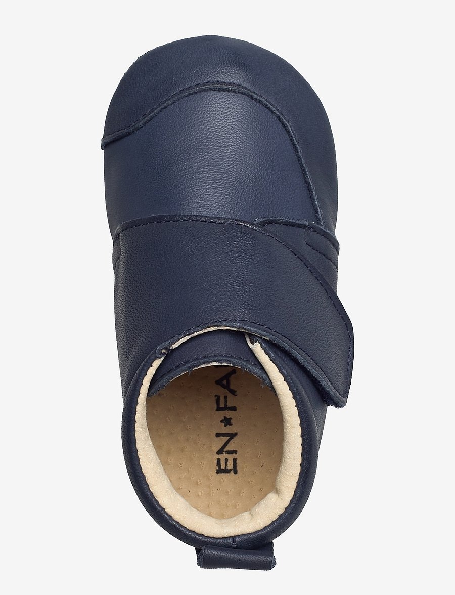En Fant - Baby Leather slippers - hausschuhe - blue night - 3