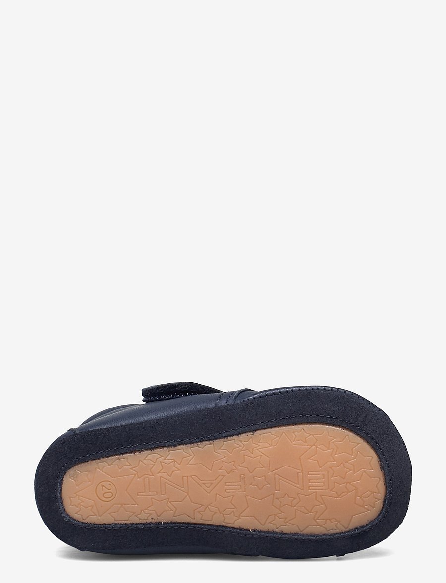 En Fant - Baby Leather slippers - hausschuhe - blue night - 4