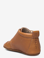 En Fant - Baby Leather slippers - laveste priser - leather brown - 2
