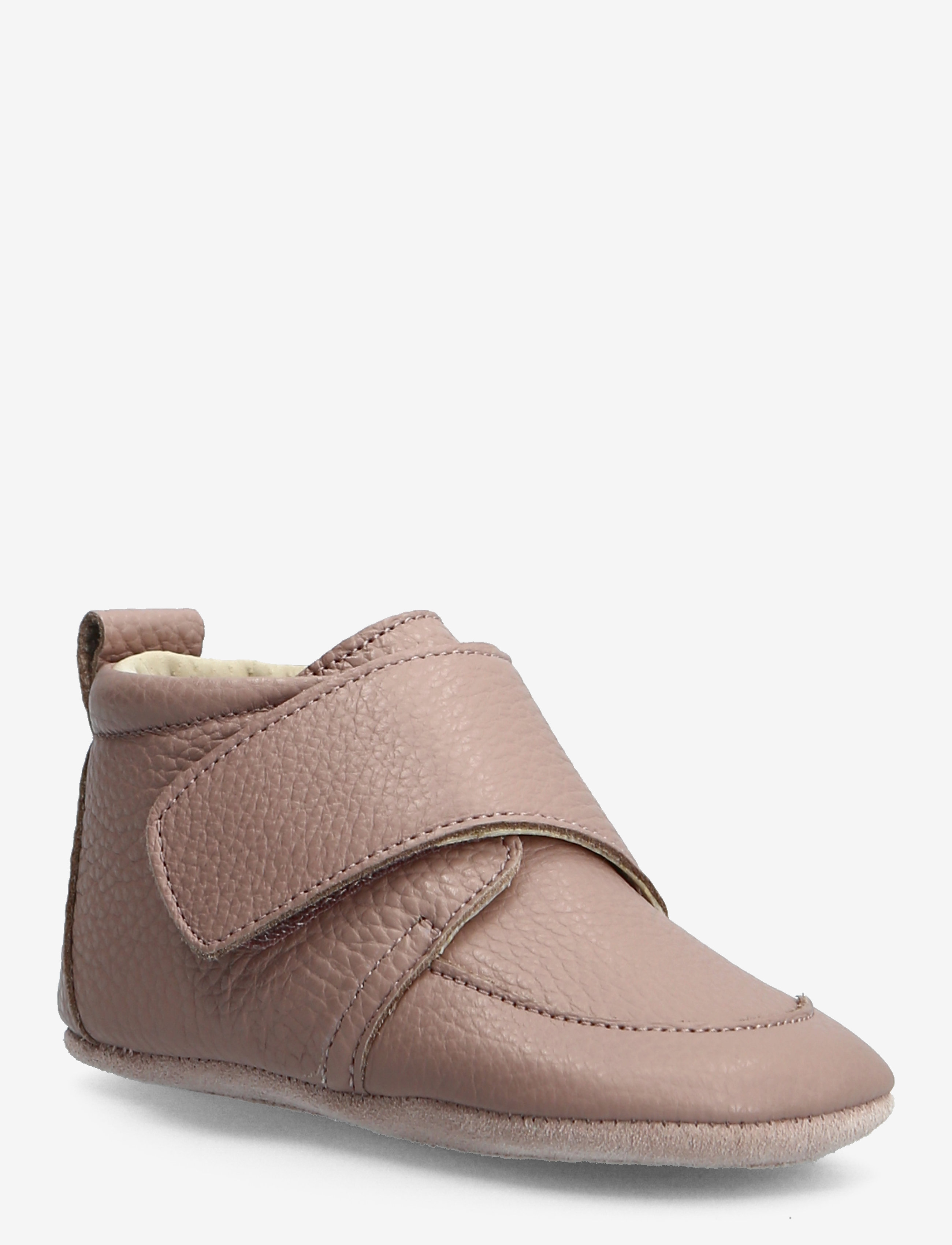 En Fant Baby Leather Slippers, Børn, Baby Sutsko, Beige, Str: 24