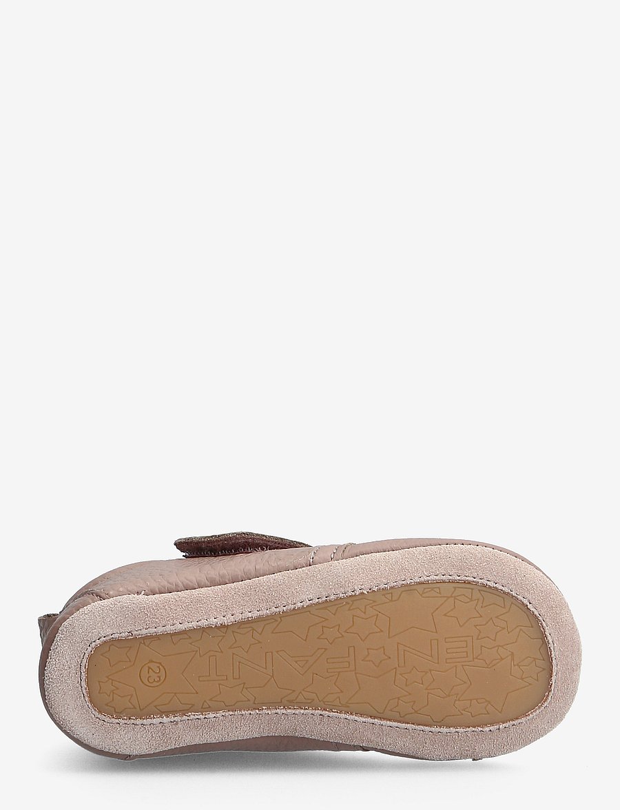 En Fant - Baby Leather slippers - hausschuhe - old rose - 4
