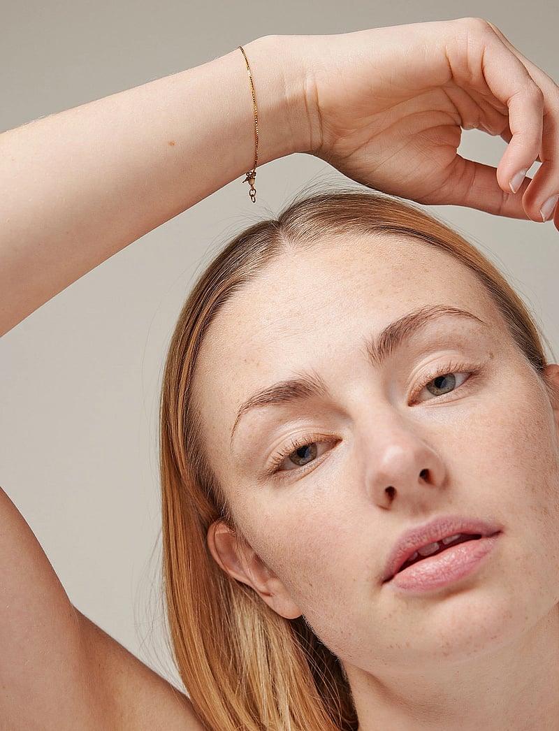 Enamel Copenhagen - Box Chain 0,8 mm Bracelet - käeketid - gold - 0