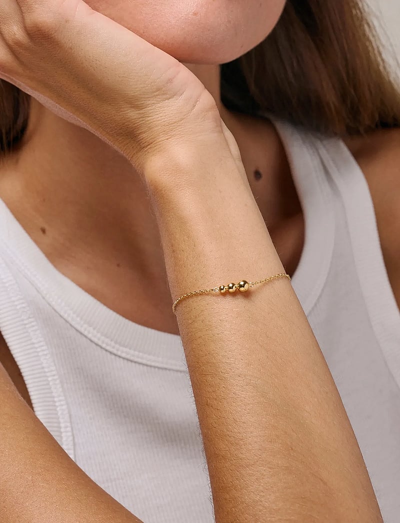 Enamel Copenhagen - Bracelet, Trinity - kedjearmband - 925s/gp - 0