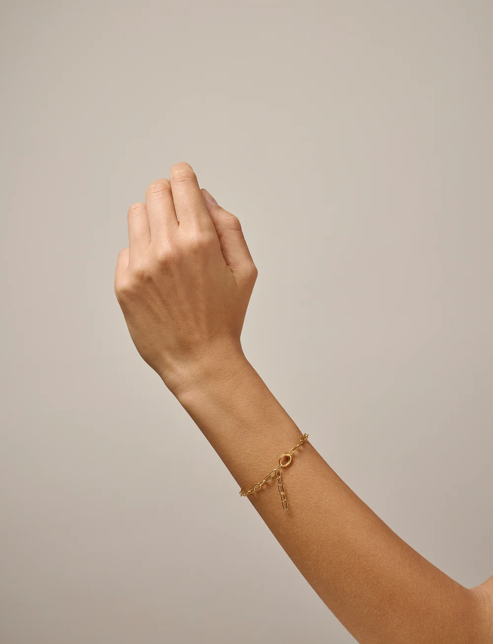 Enamel Copenhagen - Medium Charm Bracelet - kettenarmbänder - 925s/gp - 0