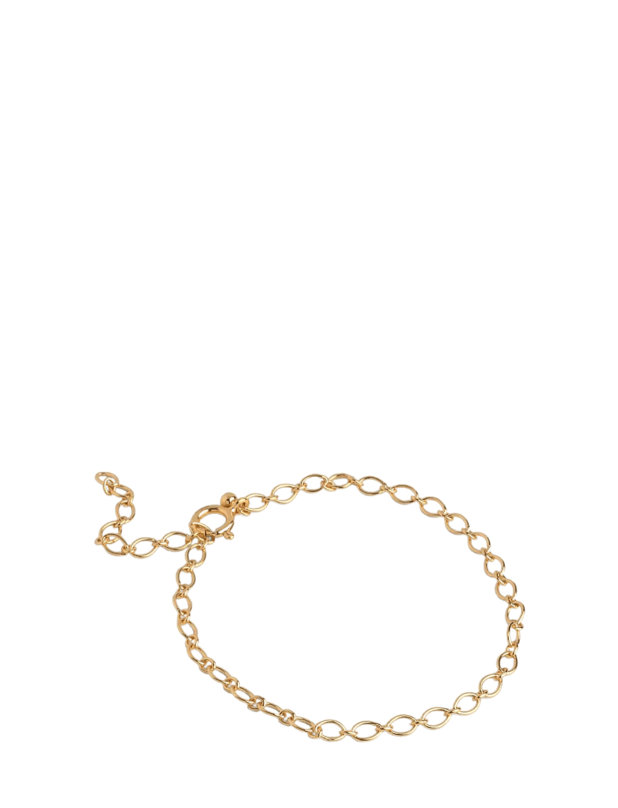 Enamel Copenhagen - Simple Charm Bracelet - Ķēžu rokassprādzes - 925s/gp - 1