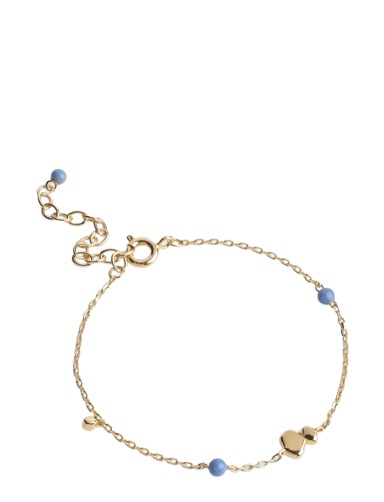 Enamel Copenhagen Bracelet, Melia - Enamel Copenhagen - CORNFLOWER / gold