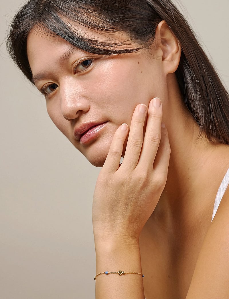 Enamel Copenhagen - Bracelet, Melia - kædearmbånd - cornflower - 0