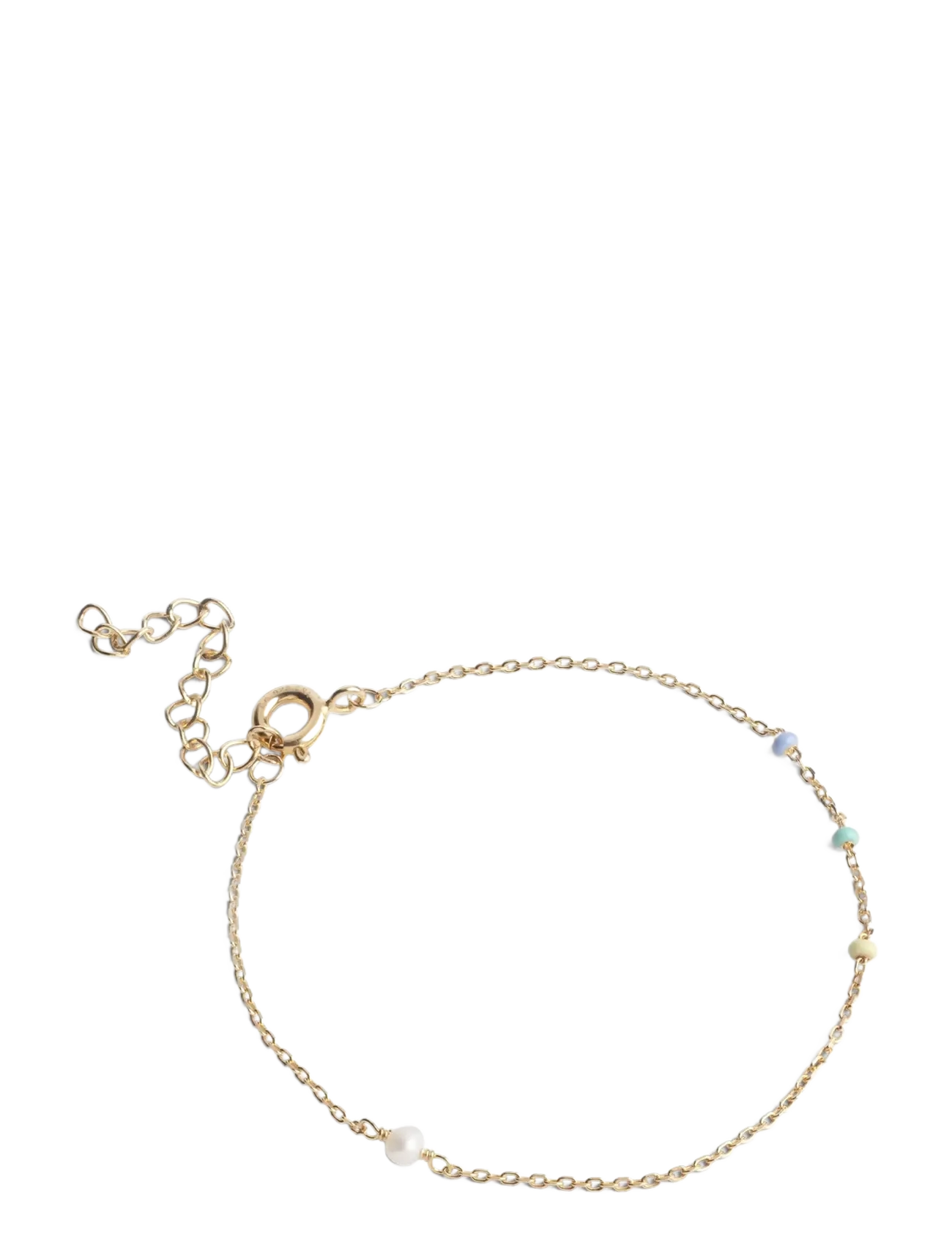 Enamel Copenhagen Bracelet, Lola Simple - Armbånd - CITRUS SKY / gold