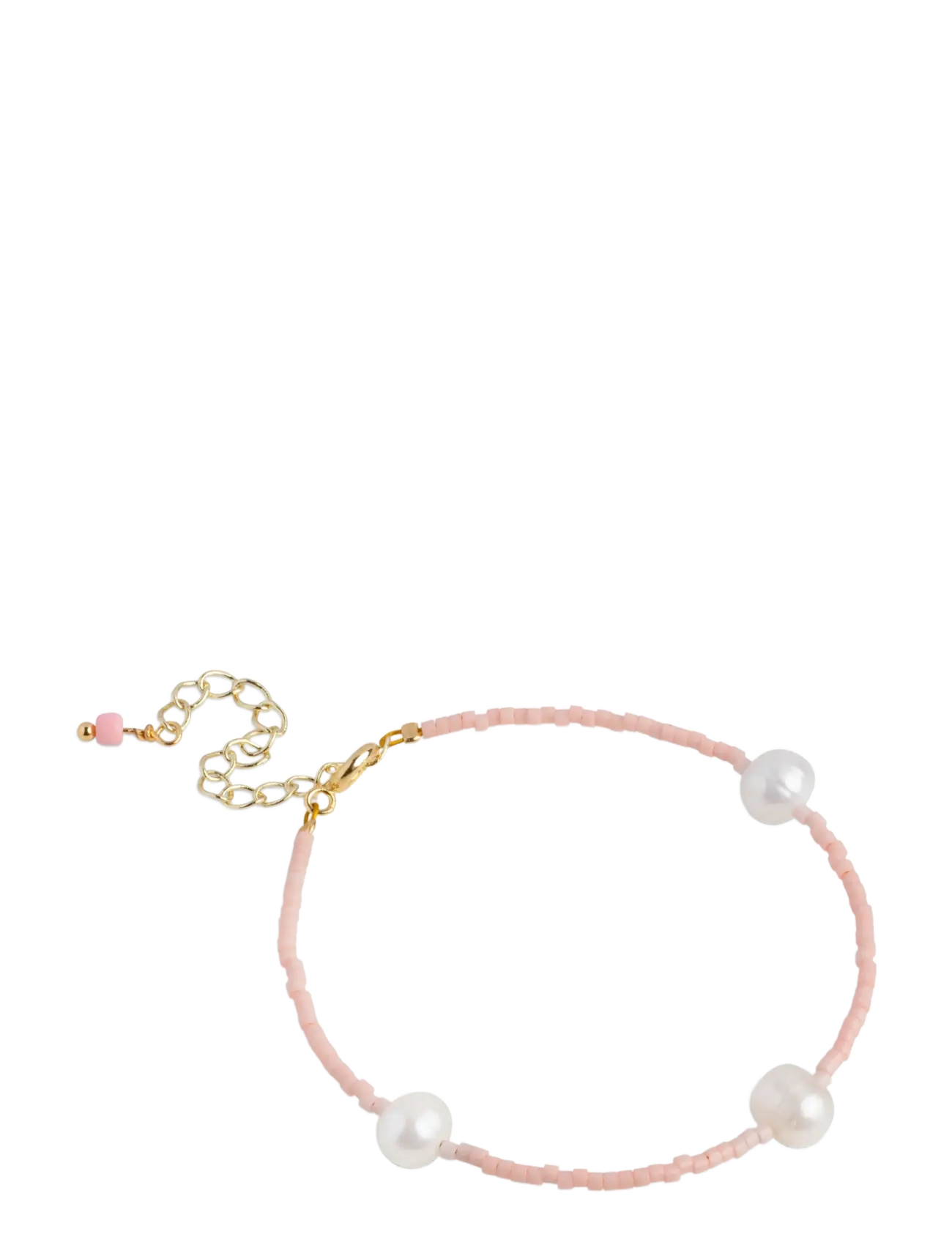 Enamel Copenhagen Bracelet, Petra - Bracelets - LIGHT PINK / pink/rose