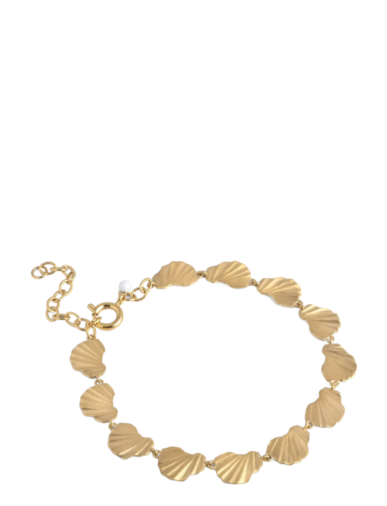 Enamel Copenhagen Bracelet, Wave Chunky - Accessories - GOLD PLATED / gold