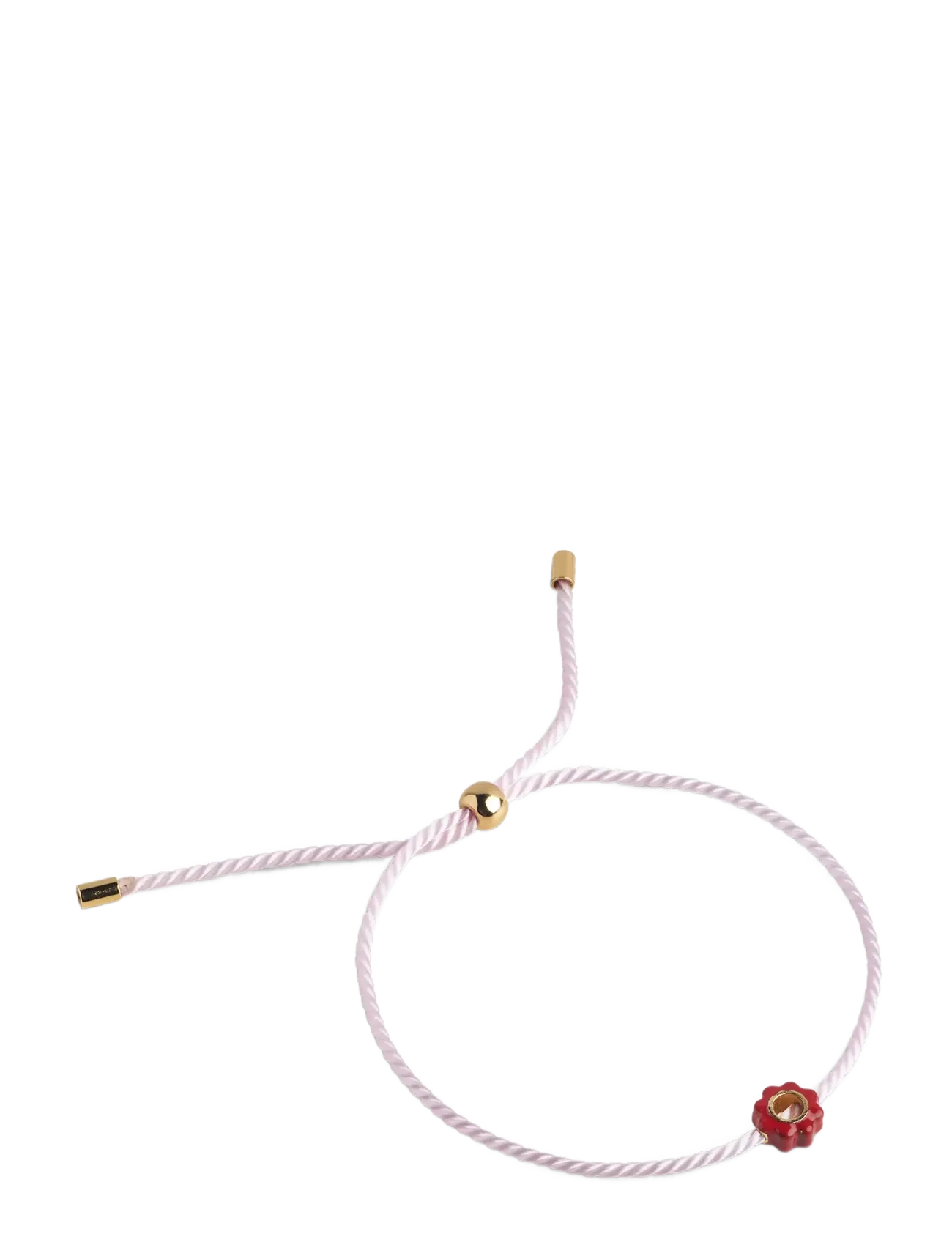 Enamel Copenhagen Bracelet, Enamel Tokens - Armbänder - LIGHT PINK/RED / pink/rose