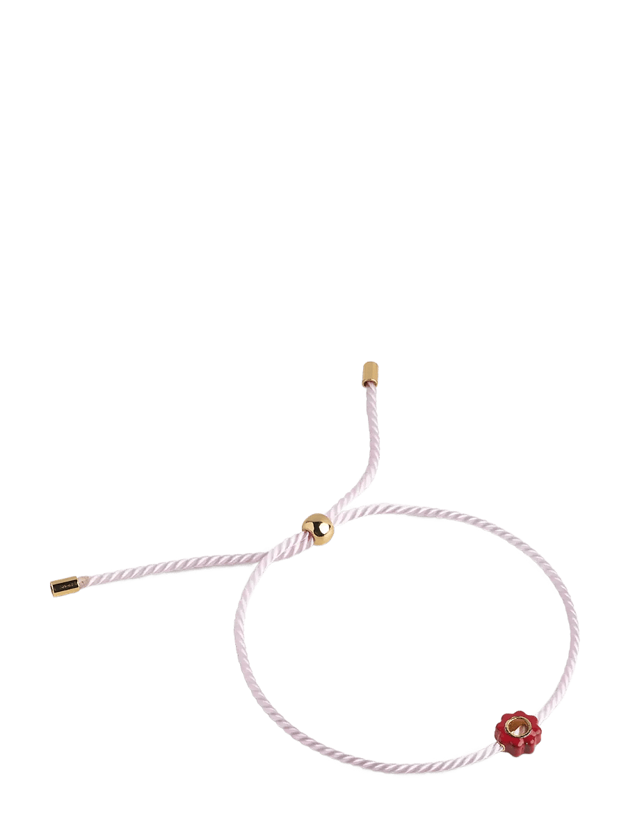 Enamel Copenhagen - Bracelet, Enamel Tokens - armbänder - light pink/red - 1