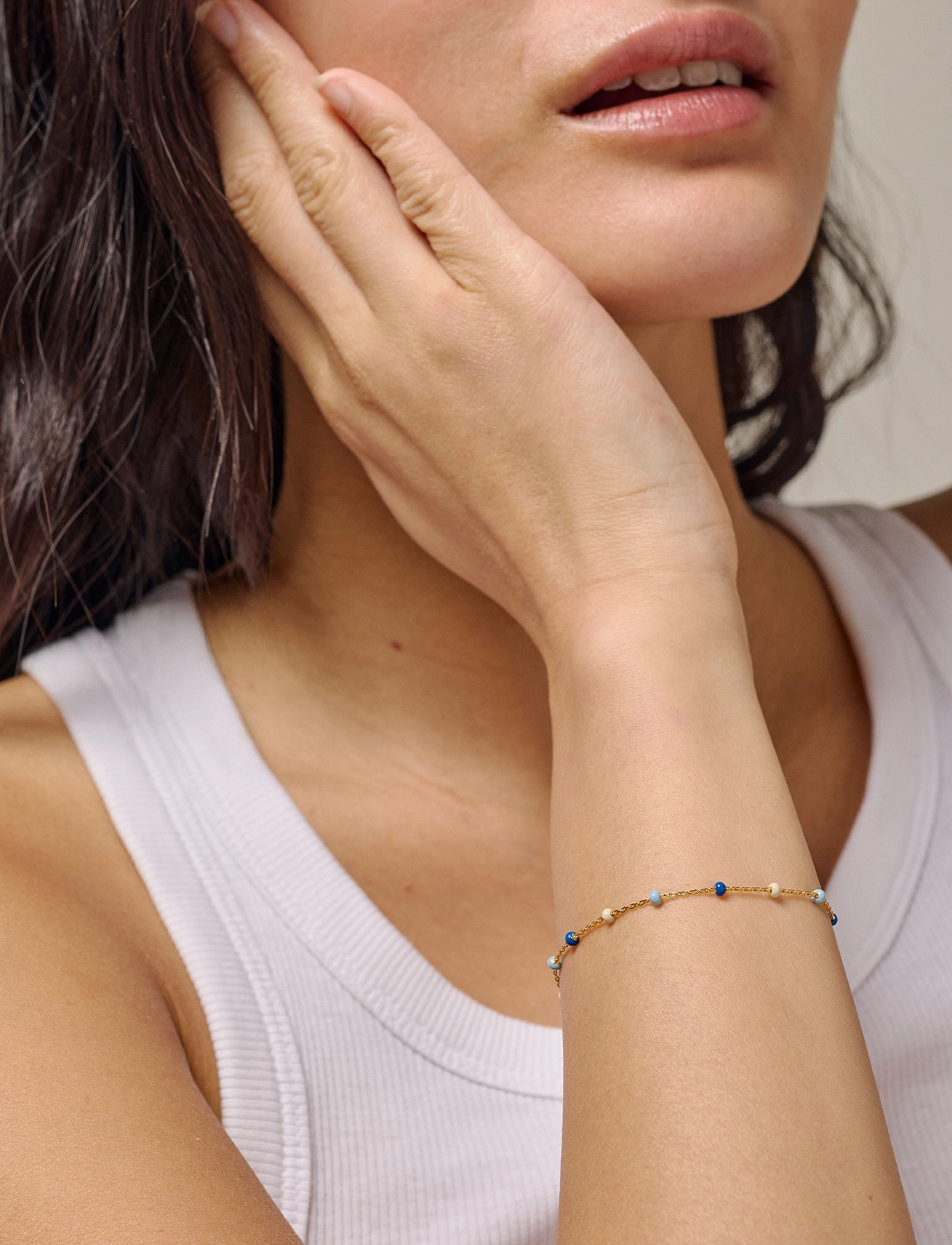 Enamel Copenhagen Lola Bracelet - Schmuck - MARINE / blue