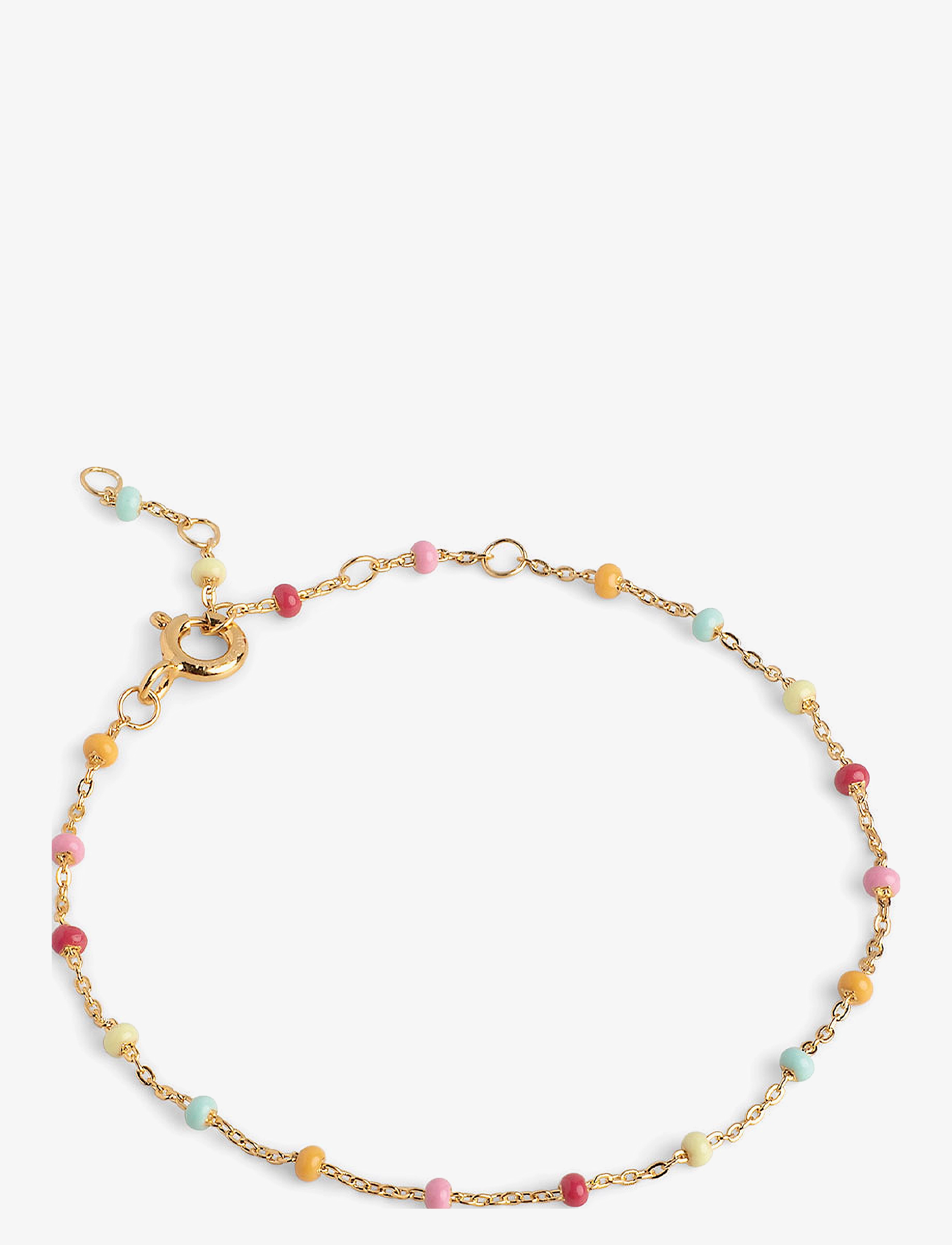 Enamel Copenhagen Lola Bracelet - Aksesuarai - RAINBOW / gold