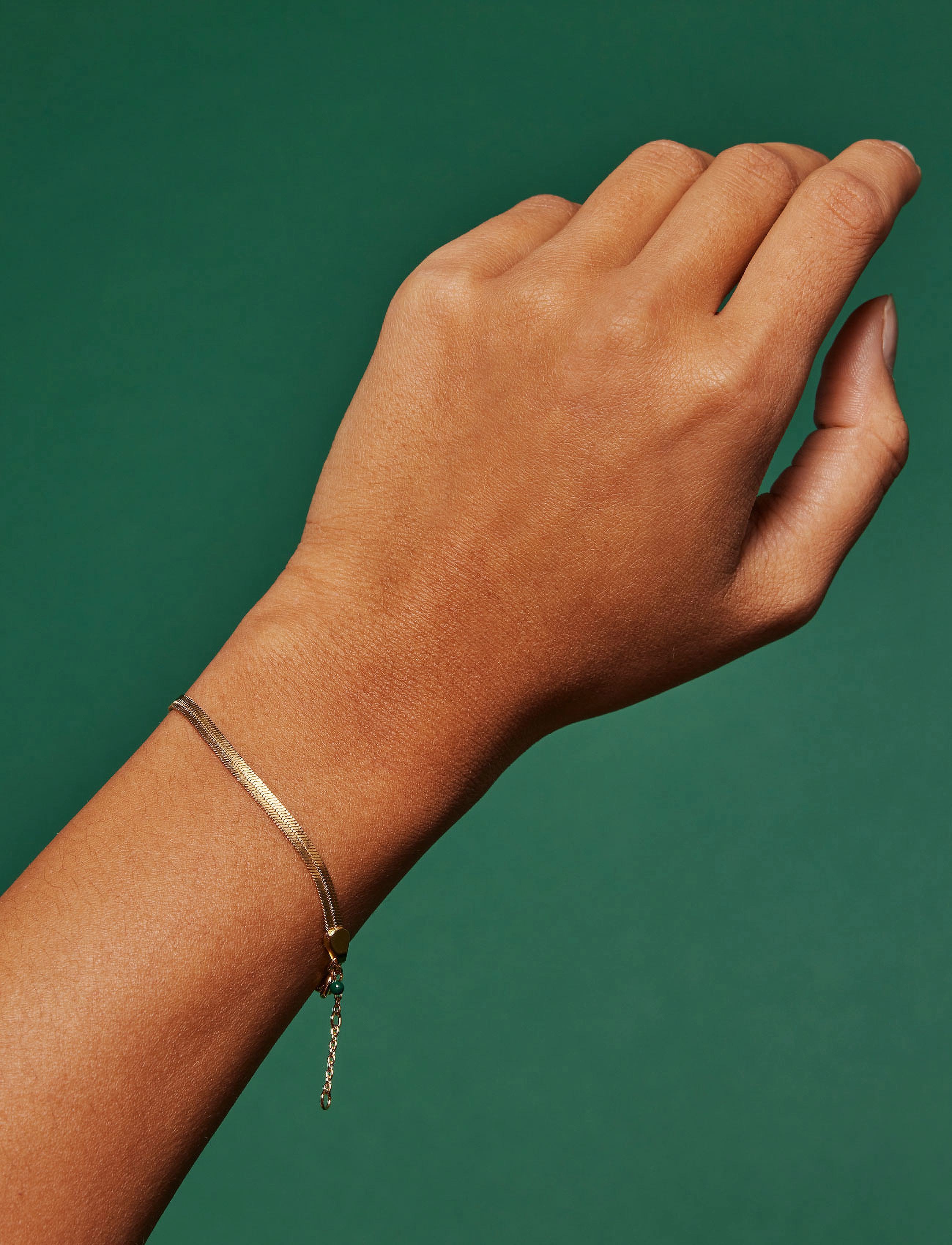 Enamel Copenhagen Bracelet Caroline, One Size, Bracelets, Gold - Chain Frauen