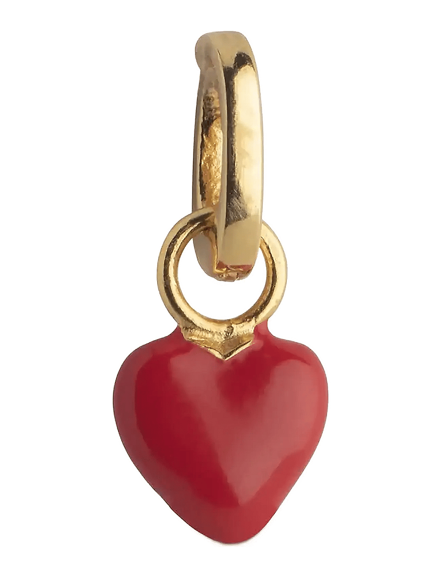Enamel Copenhagen - Amore Charm - jewellry - red - 1