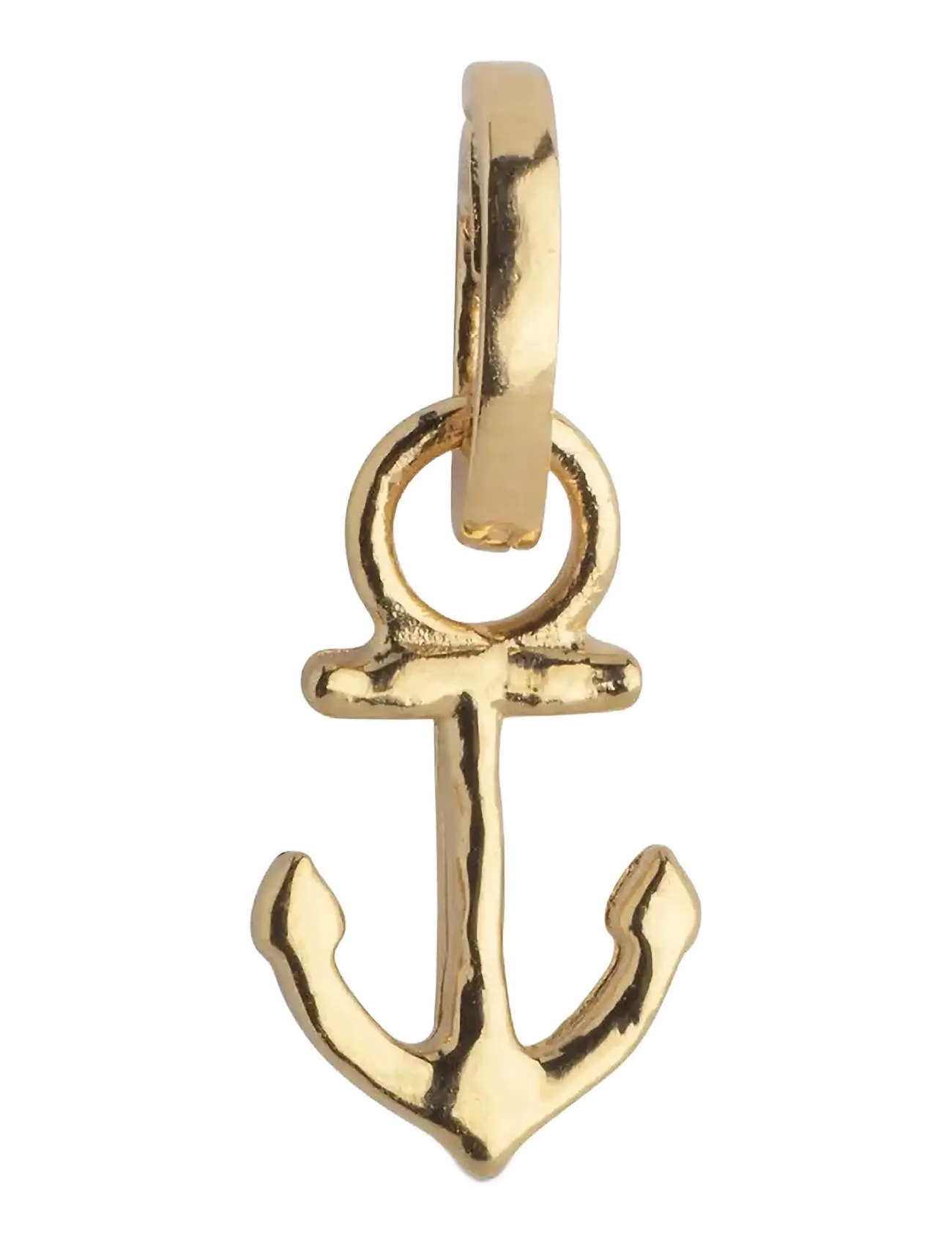 Enamel Copenhagen Steady Anchor Charm - Accessories - 925S/GP / gold