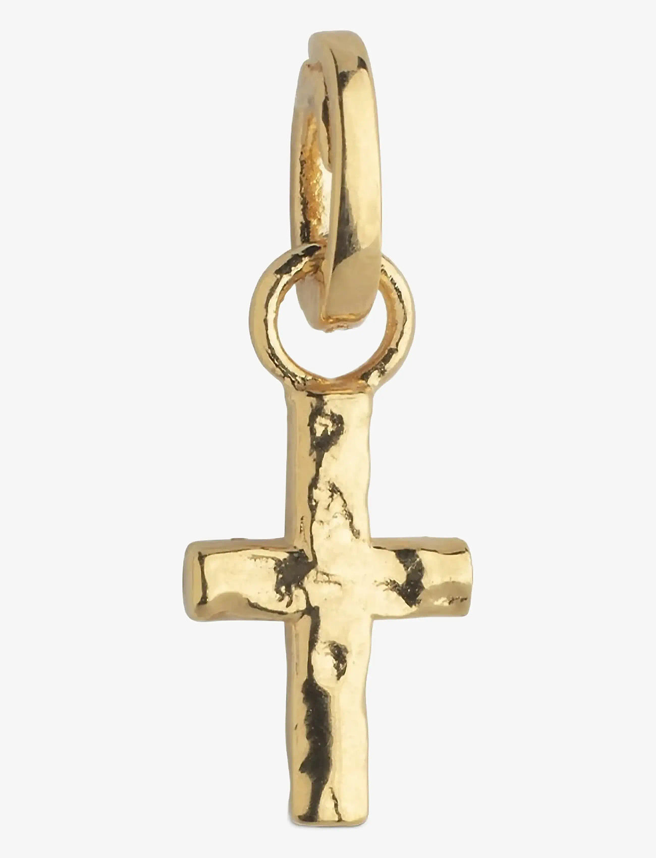 Enamel Copenhagen - Charm, Golden Cross - hangandi eyrnalokkar - 925s/gp - 1