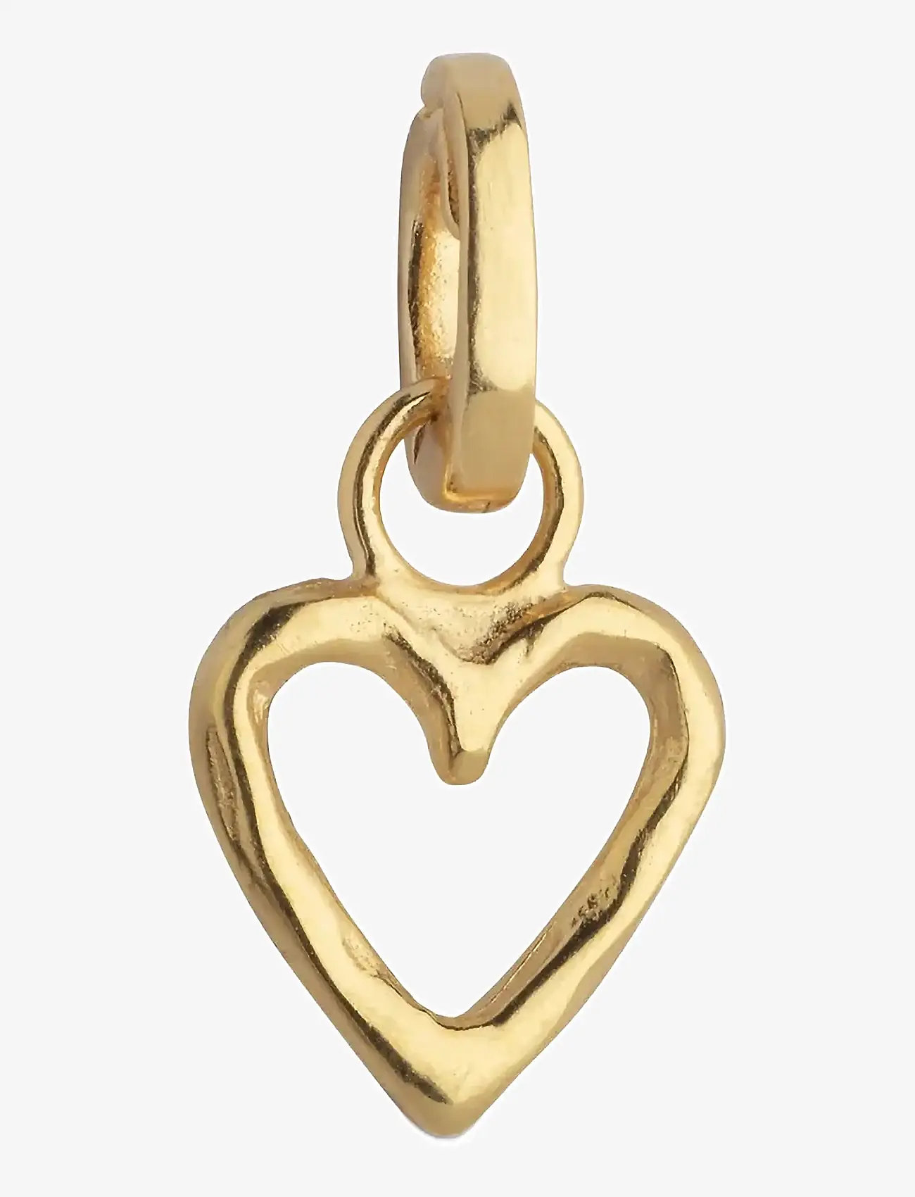 Enamel Copenhagen - Organic Heart Charm - kreolen - 925s/gp - 1