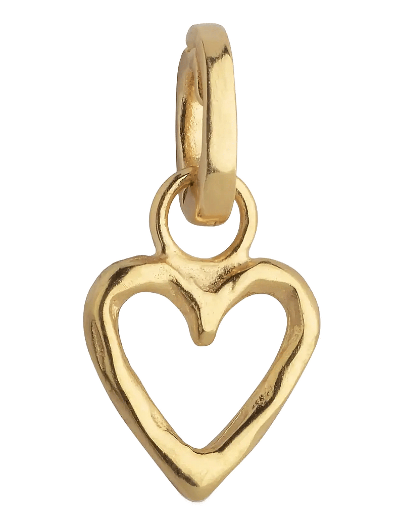 Enamel Copenhagen - Organic Heart Charm - kreolen - 925s/gp - 1