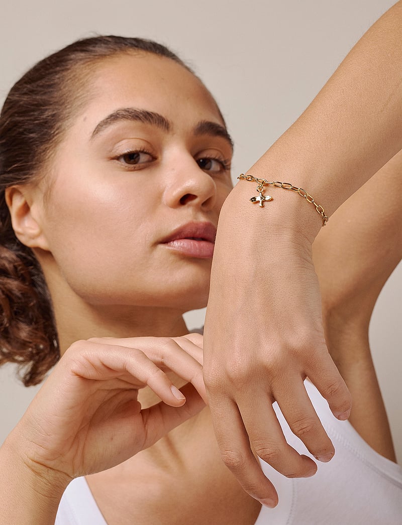 Enamel Copenhagen - Devoted Swallow Charm - anhänger - 925s/gp - 0