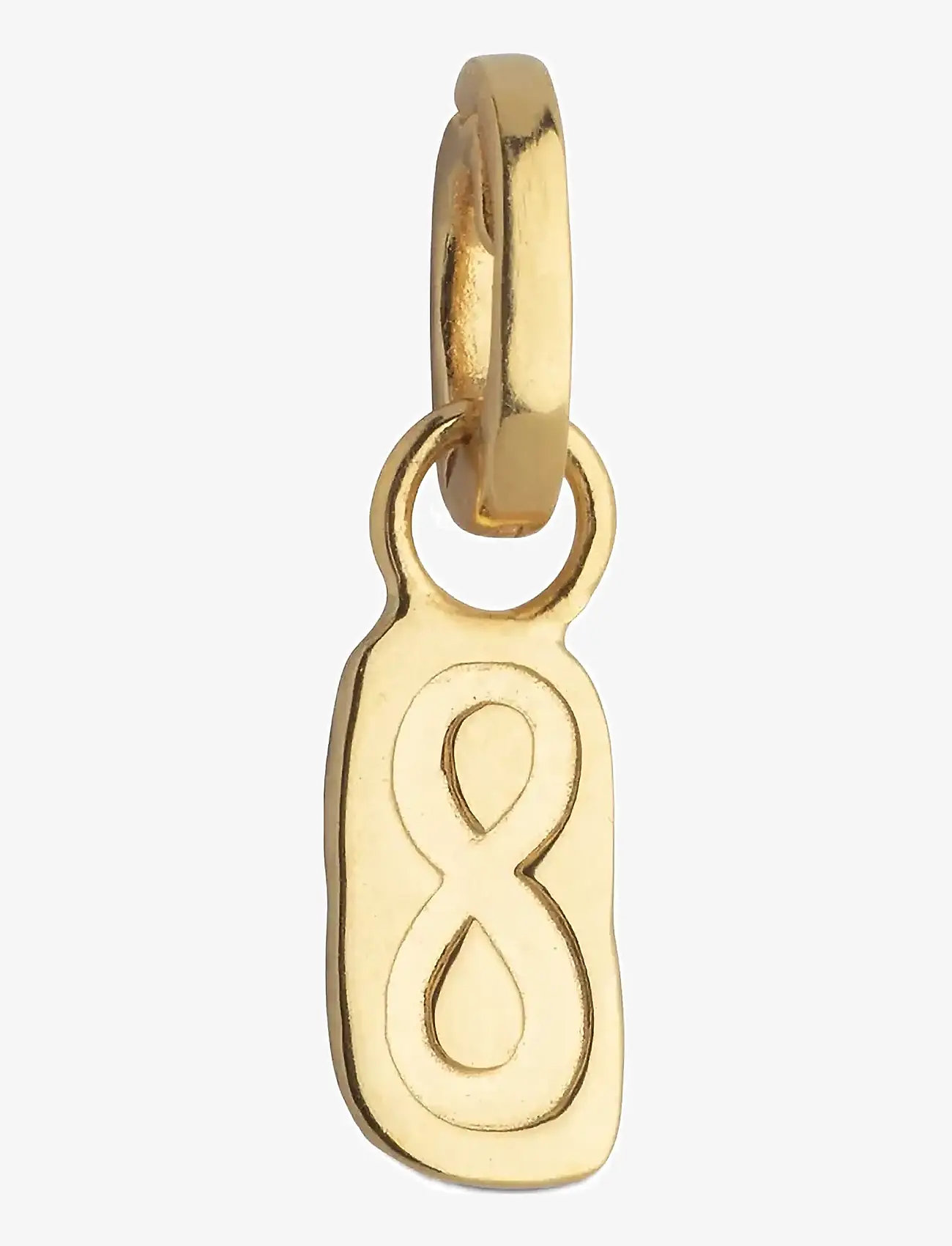 Enamel Copenhagen - Endless Infinity Charm - Øreringe med vedhæng - 925s/gp - 1