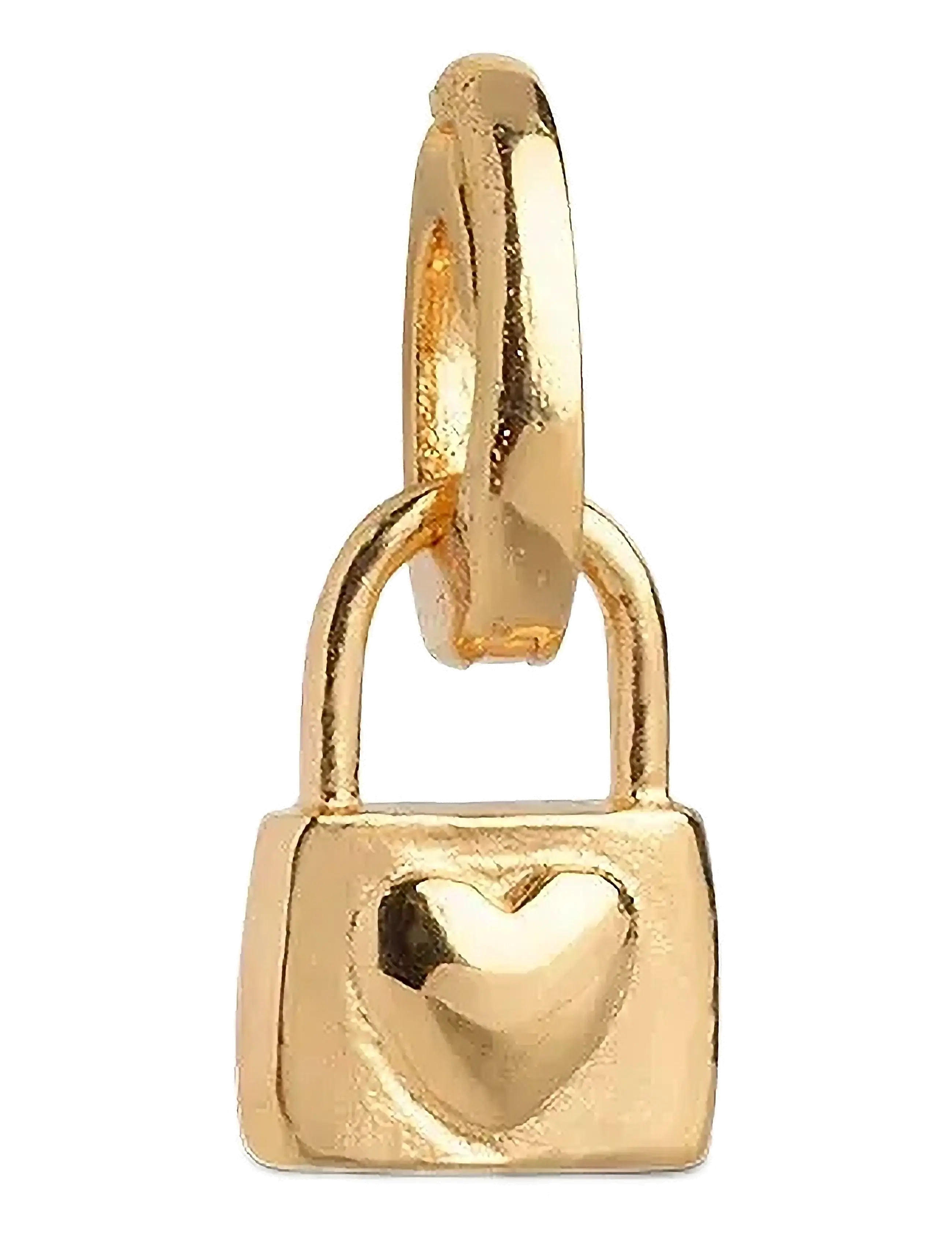 Charm, Locked Love - 925S/GP