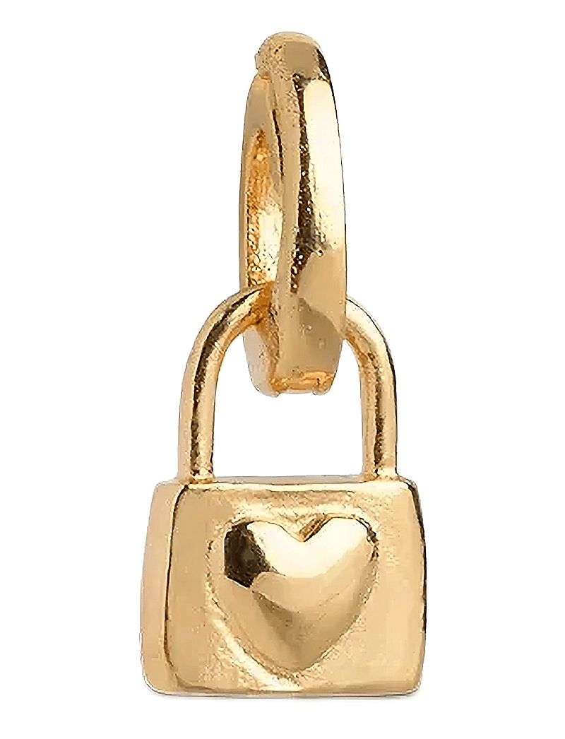 Enamel Copenhagen - Charm, Locked Love - ripatsid - 925s/gp - 1