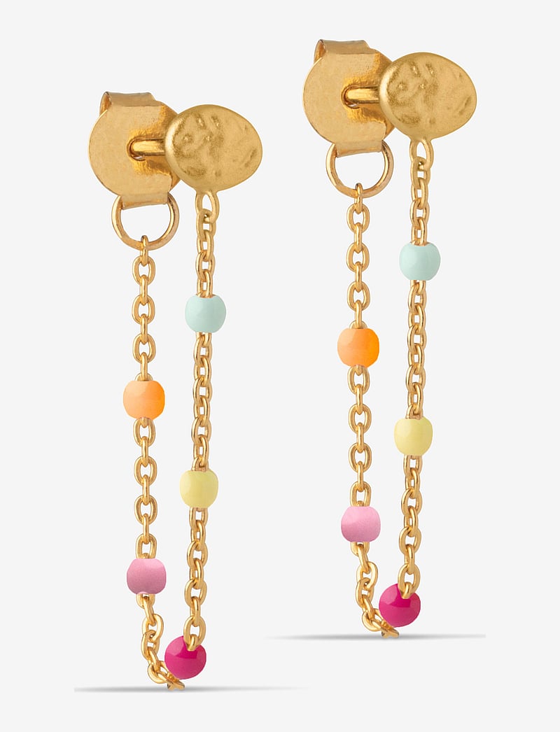 Enamel Copenhagen - Earring Lola - boucles d'oreilles pendantes - rainbow - 1