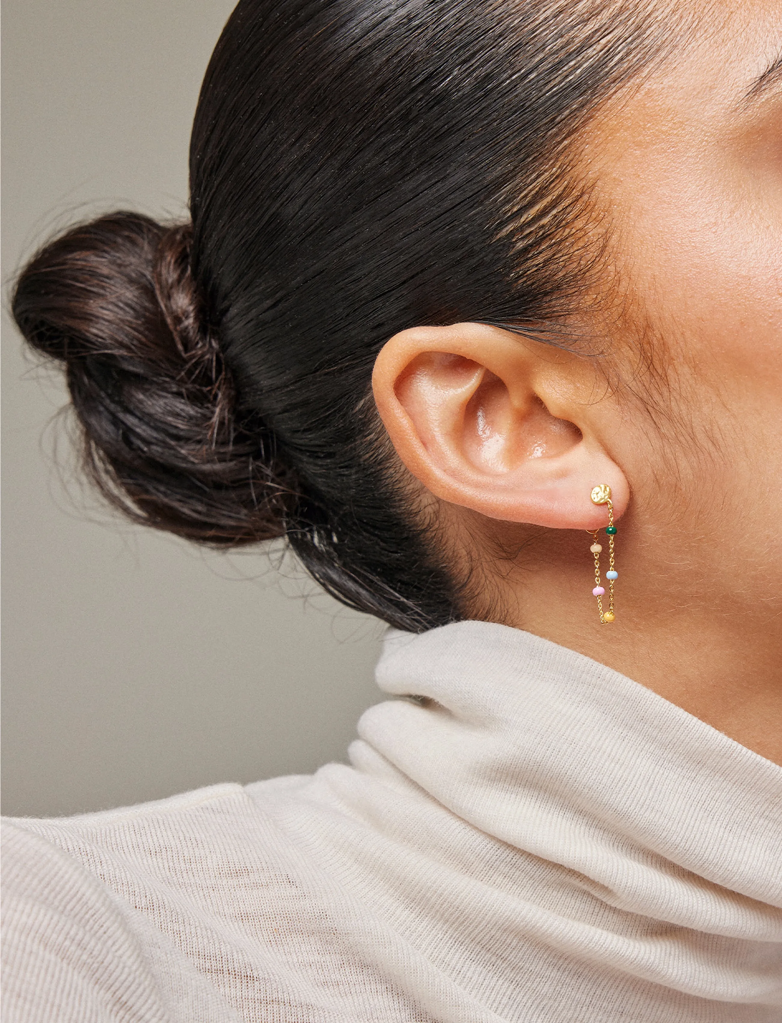 Enamel Copenhagen Earring, Lola - Enamel Copenhagen - DREAMY / gold