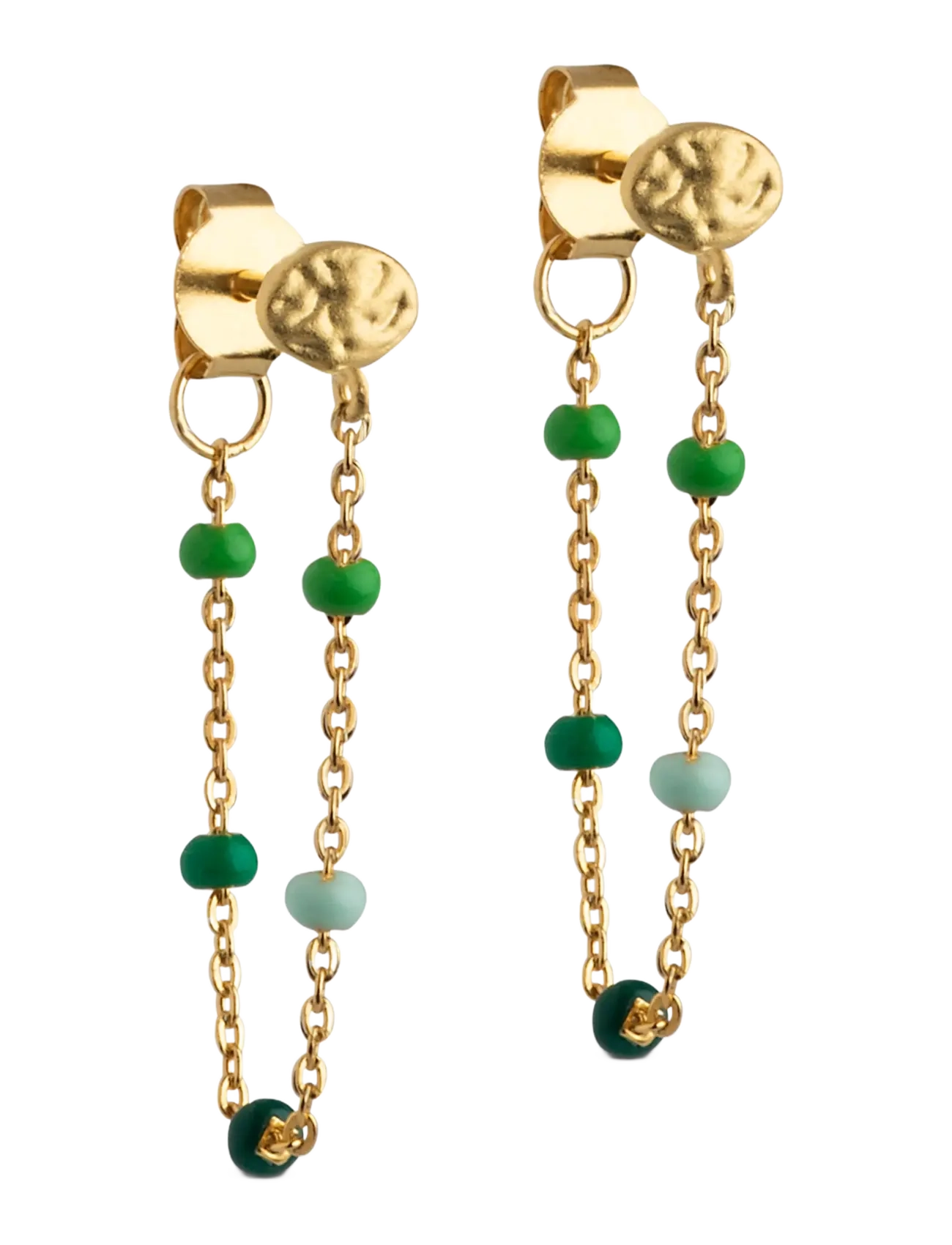 Enamel Copenhagen Earring, Lola - Basics - SPRING / green