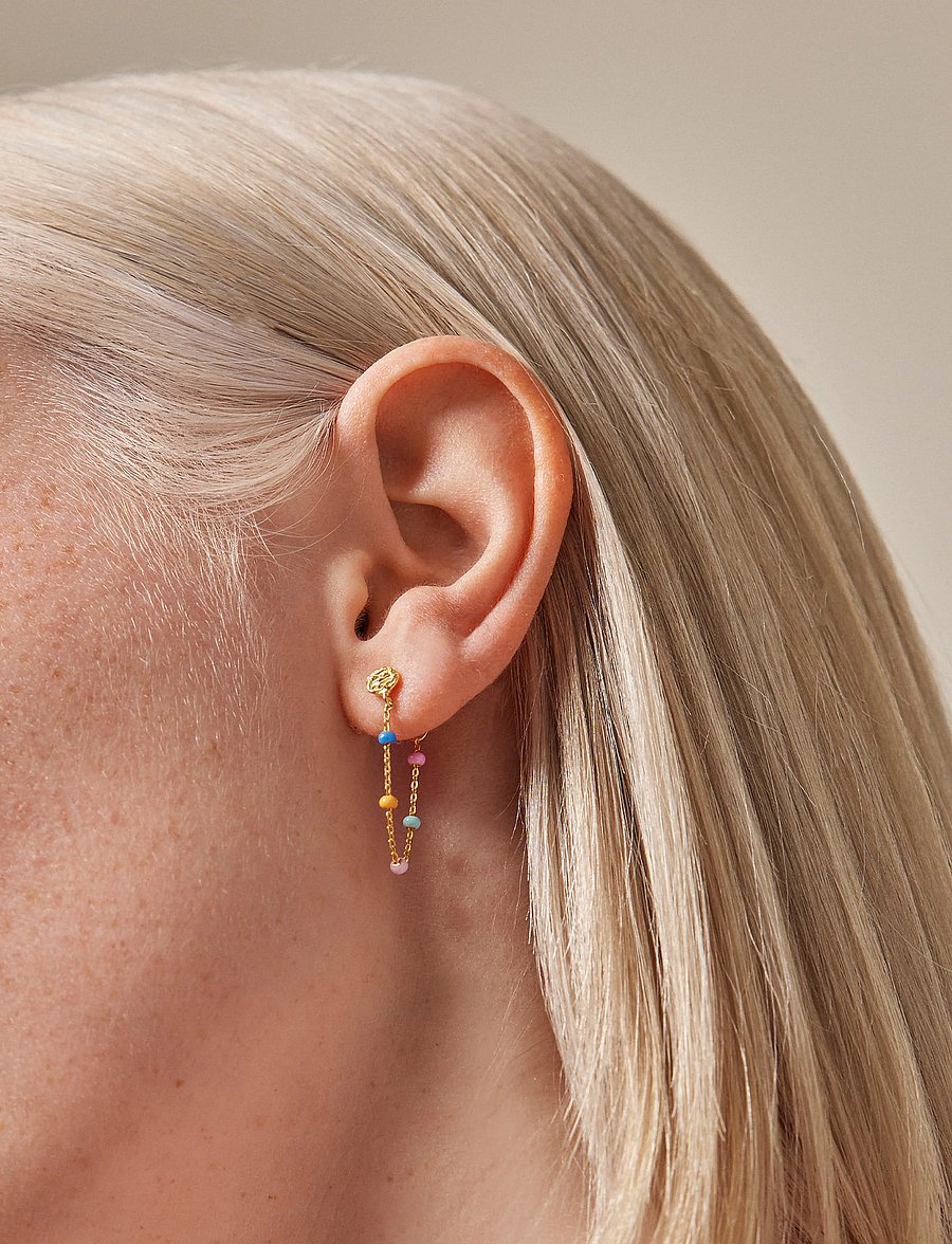 Enamel Copenhagen - Earring, Lola - Øreringe med vedhæng - lolly - 0