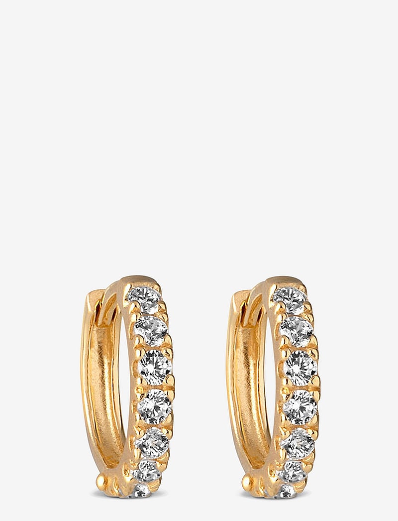 Enamel Copenhagen - Hoops Flora - hoops kõrvarõngad - 925s/gp/m - 1