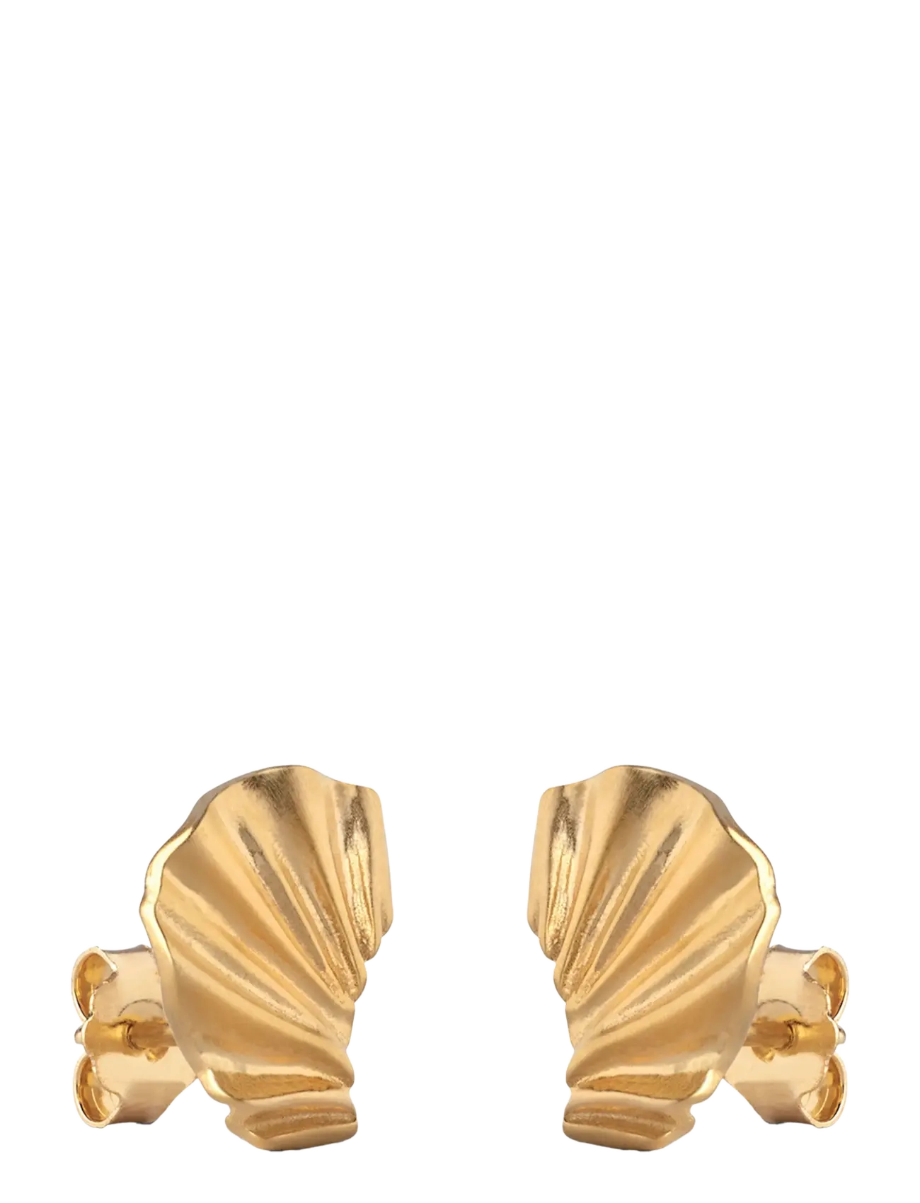 Enamel Copenhagen Earring, Mini Wave - Smycken - GOLD PLATED / gold