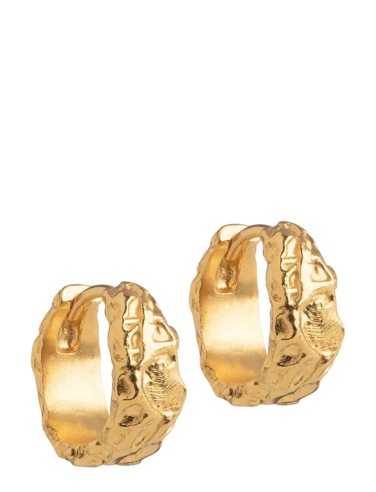 Enamel Copenhagen Hoops, Nela - Schmuck - GOLD PLATED / gold