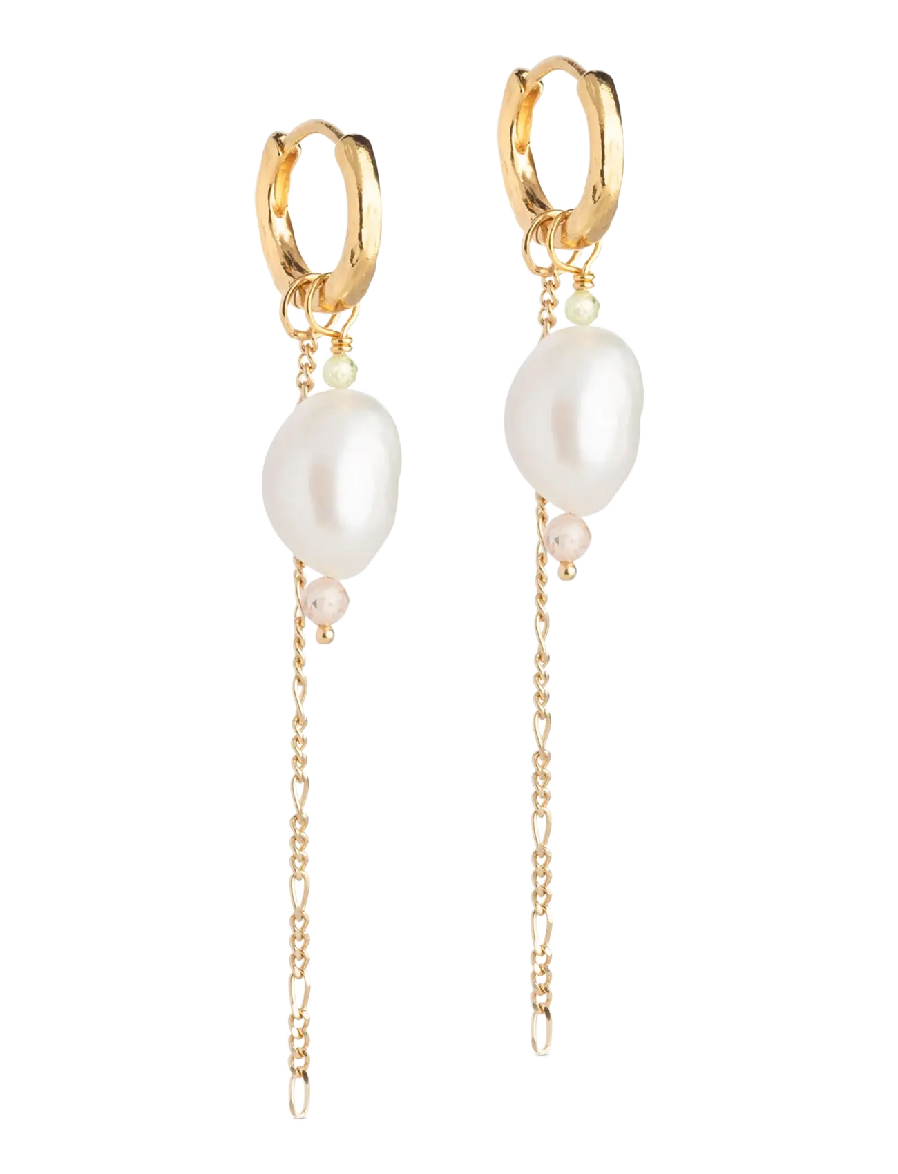 Enamel Copenhagen Earring, Adeline - Statement øreringe - PEARL / cream