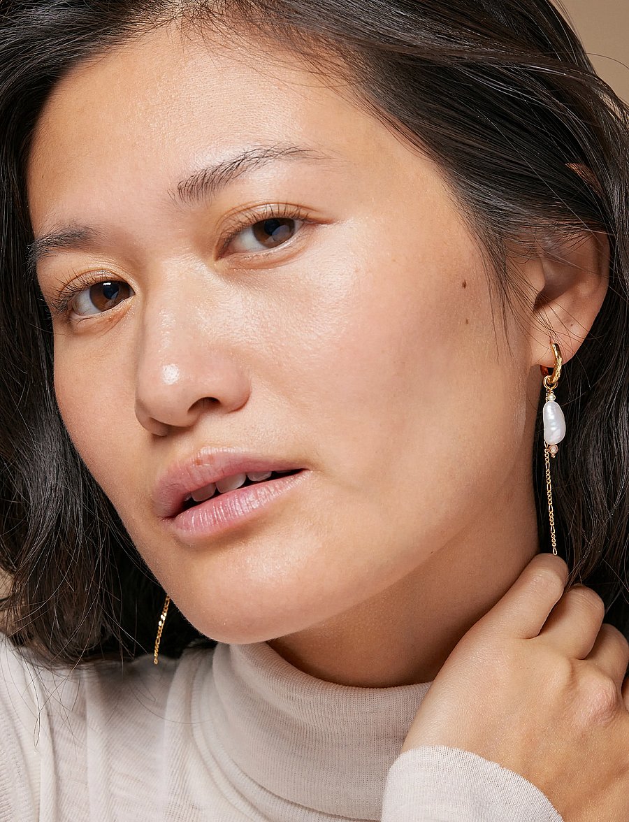 Enamel Copenhagen - Earring, Adeline - pearl - 0