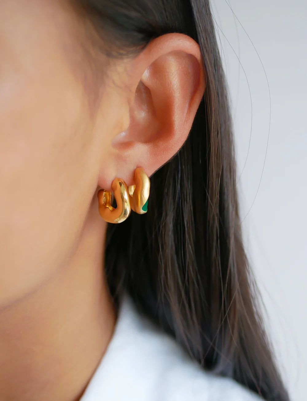 Enamel Copenhagen - Hoops, Gianna - kreolen - gold - 0