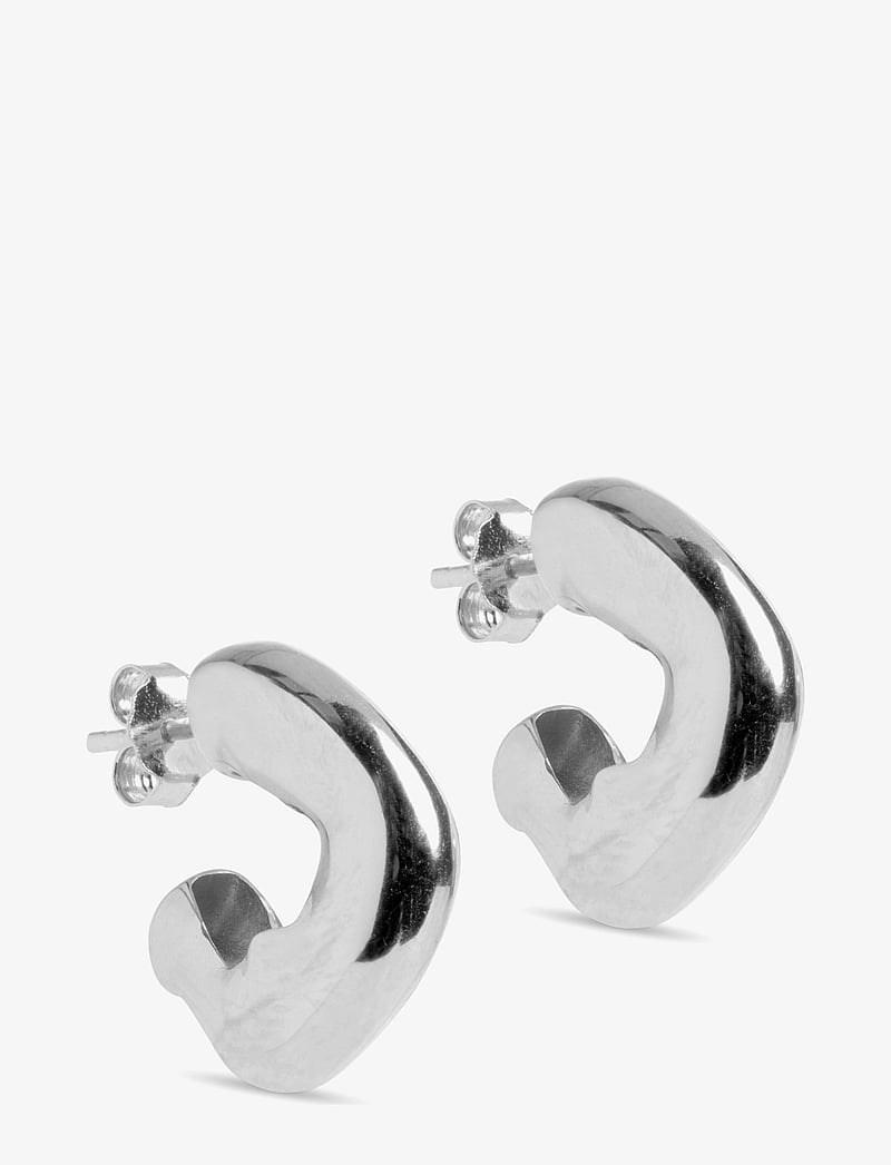 Enamel Copenhagen - Gianna Hoops - creoler & hoops - silver - 1