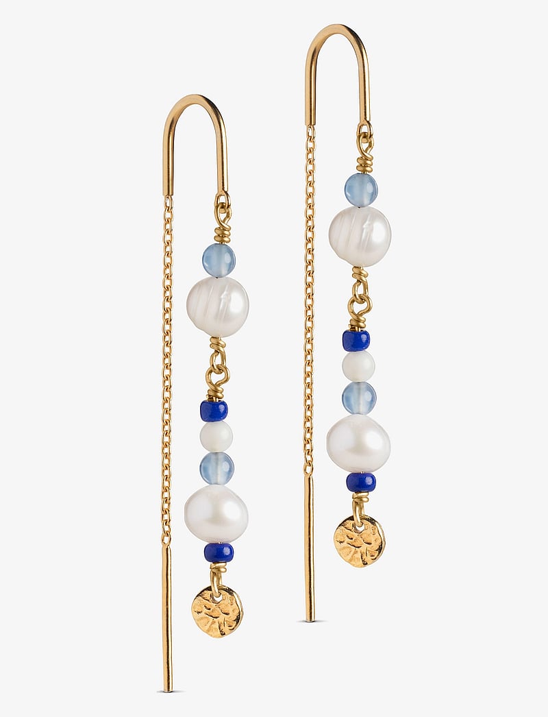 Enamel Copenhagen - Earring, Sofia - pärlitega kõrvarõngad - marine - 0