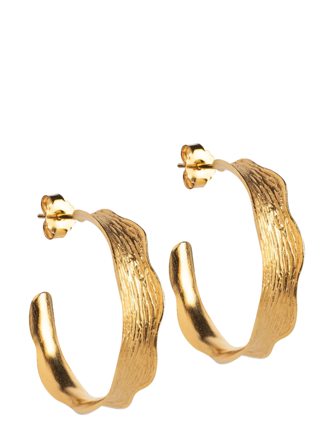 Enamel Copenhagen Hoops, Ane Large - Aksessuaarid - GOLD PLATED / gold