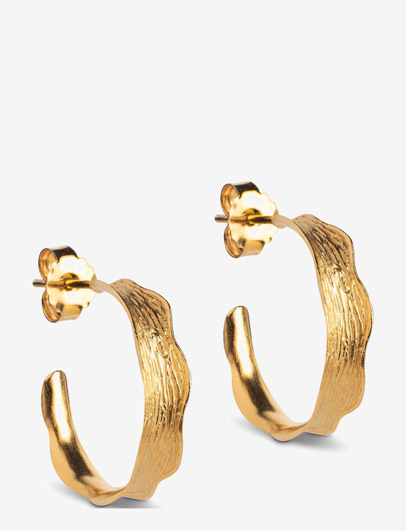 Enamel Copenhagen - Ane Small Hoops - kreolen - 925s/gp/m - 1