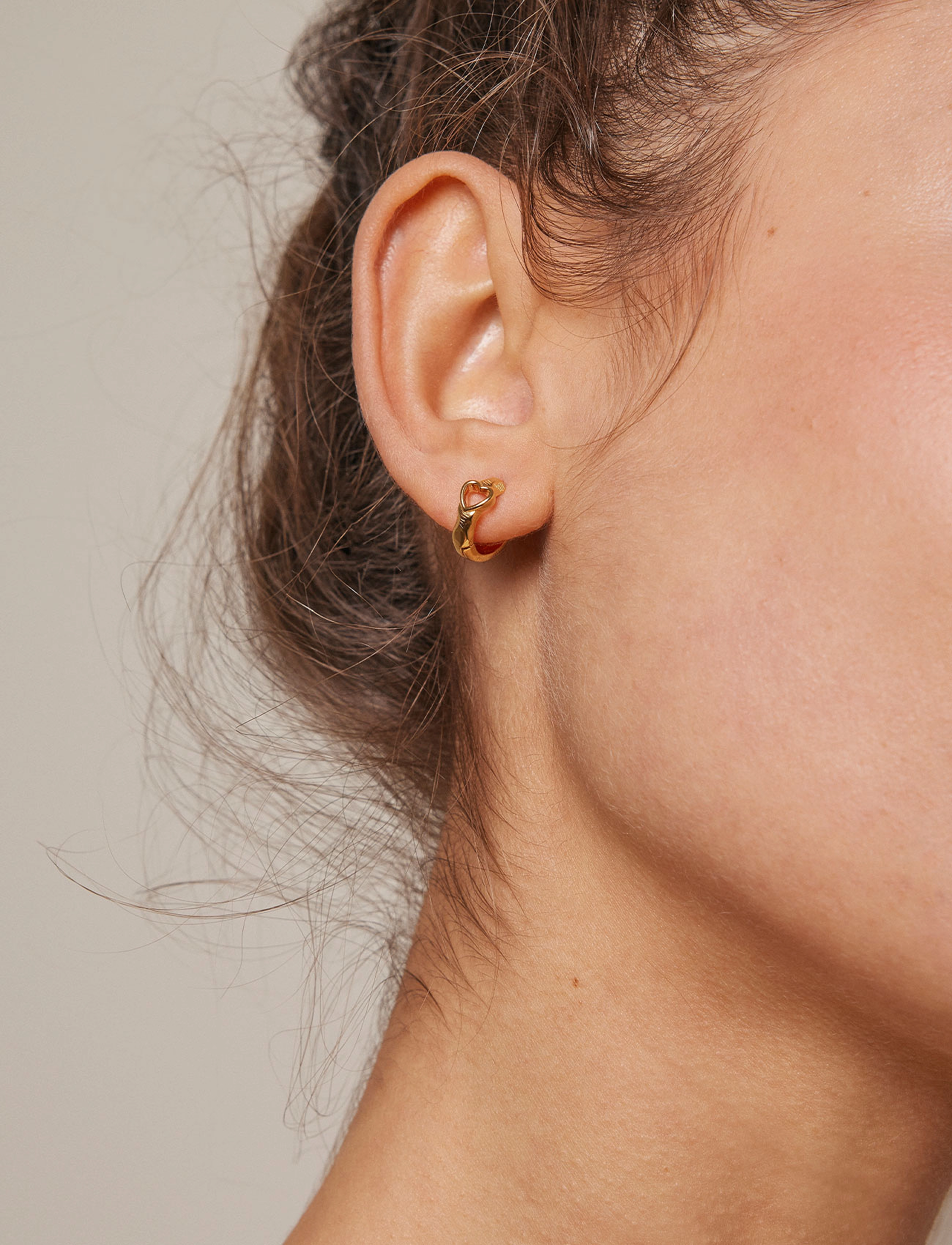 Enamel Copenhagen - Kajsa Hoops - gold - 1