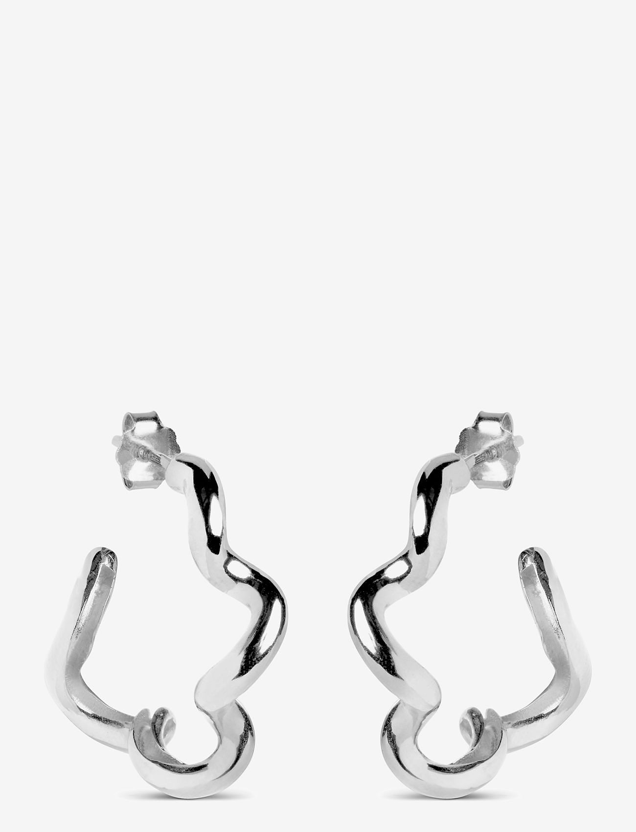 Enamel Copenhagen - Curly Hoops - 925s - 0